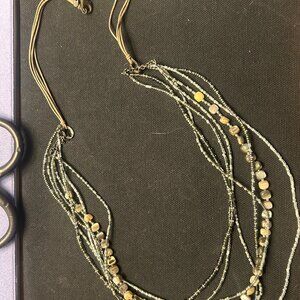 Silpada 6 strand beaded necklace